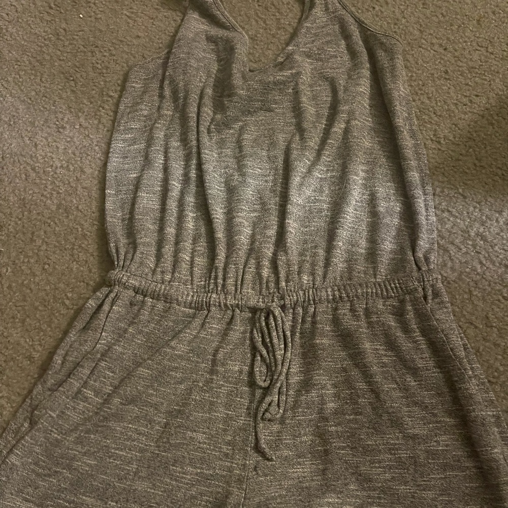 Lou & Grey Heather Grey Romper S